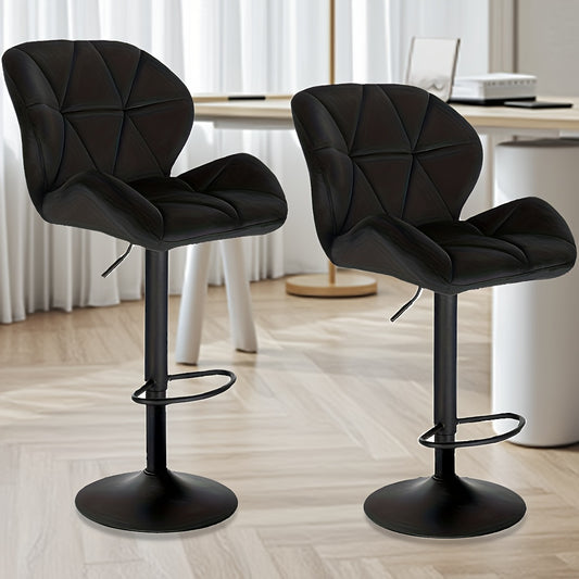 Tabouret de bar, Noir pour pièce de vie et quotidien – vue principale