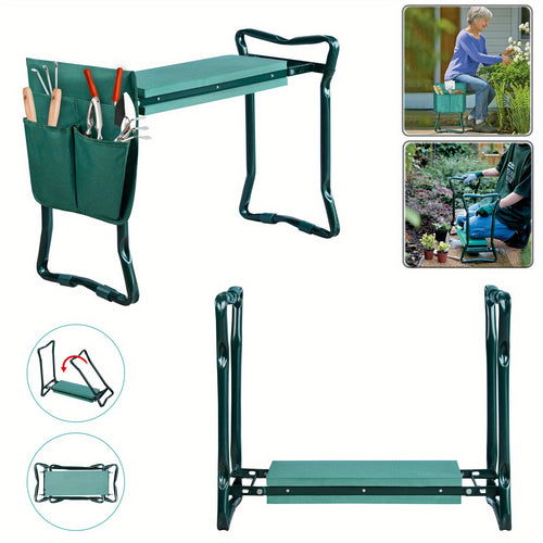 Tabouret de jardin pliant, 150 kg pour jardin et terrasse – vue principale