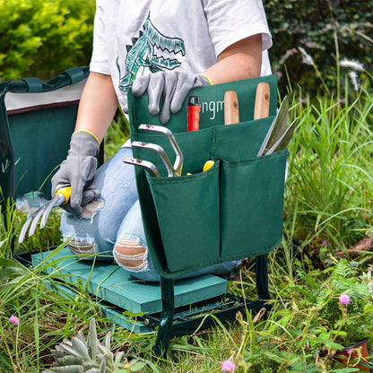 Tabouret de jardin pliant, 150 kg pour jardin et terrasse – vue détaillée 5