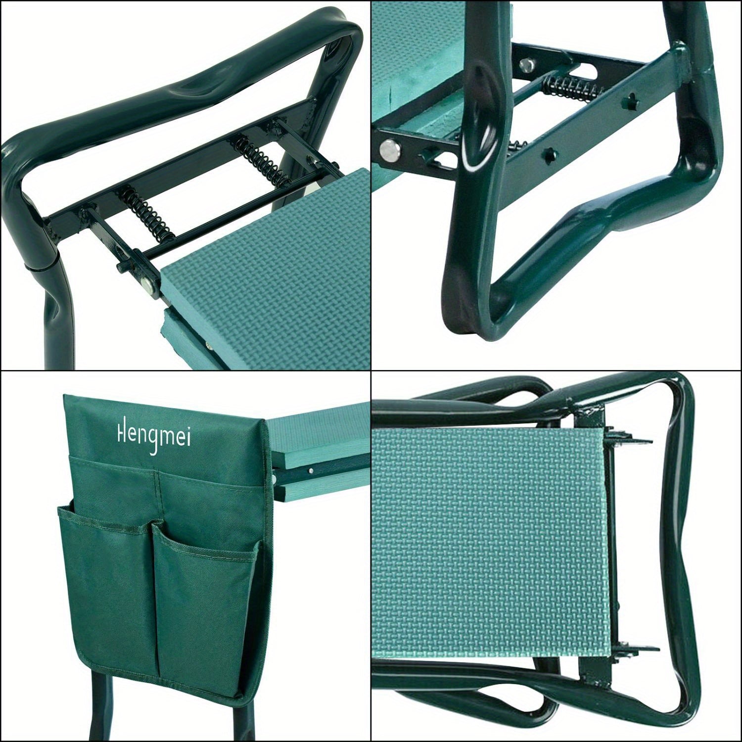 Tabouret de jardin pliant, 150 kg pour jardin et terrasse – vue détaillée 8