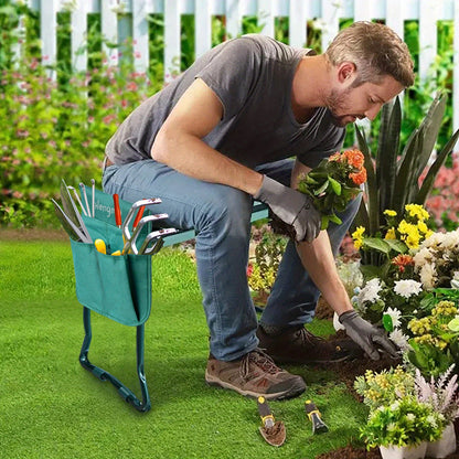 Tabouret de jardin pliant, 150 kg pour jardin et terrasse – vue détaillée 15