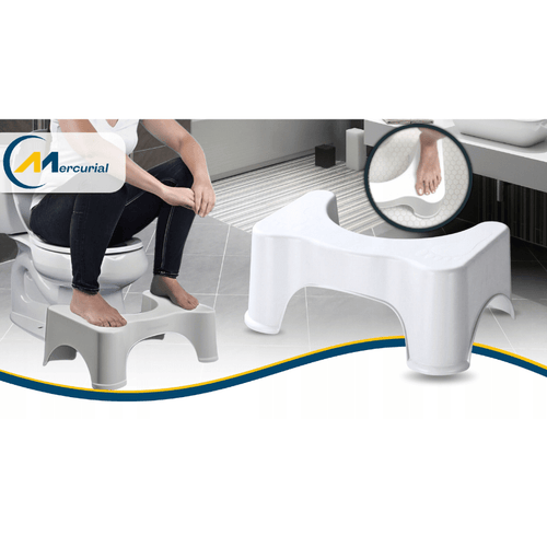 Tabouret ergonomique, 17 cm pour salle de bain et maison – vue principale