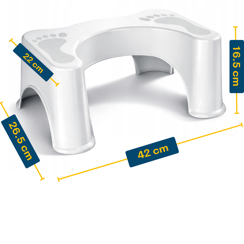 Tabouret ergonomique, 17 cm pour salle de bain et maison – vue détaillée 3