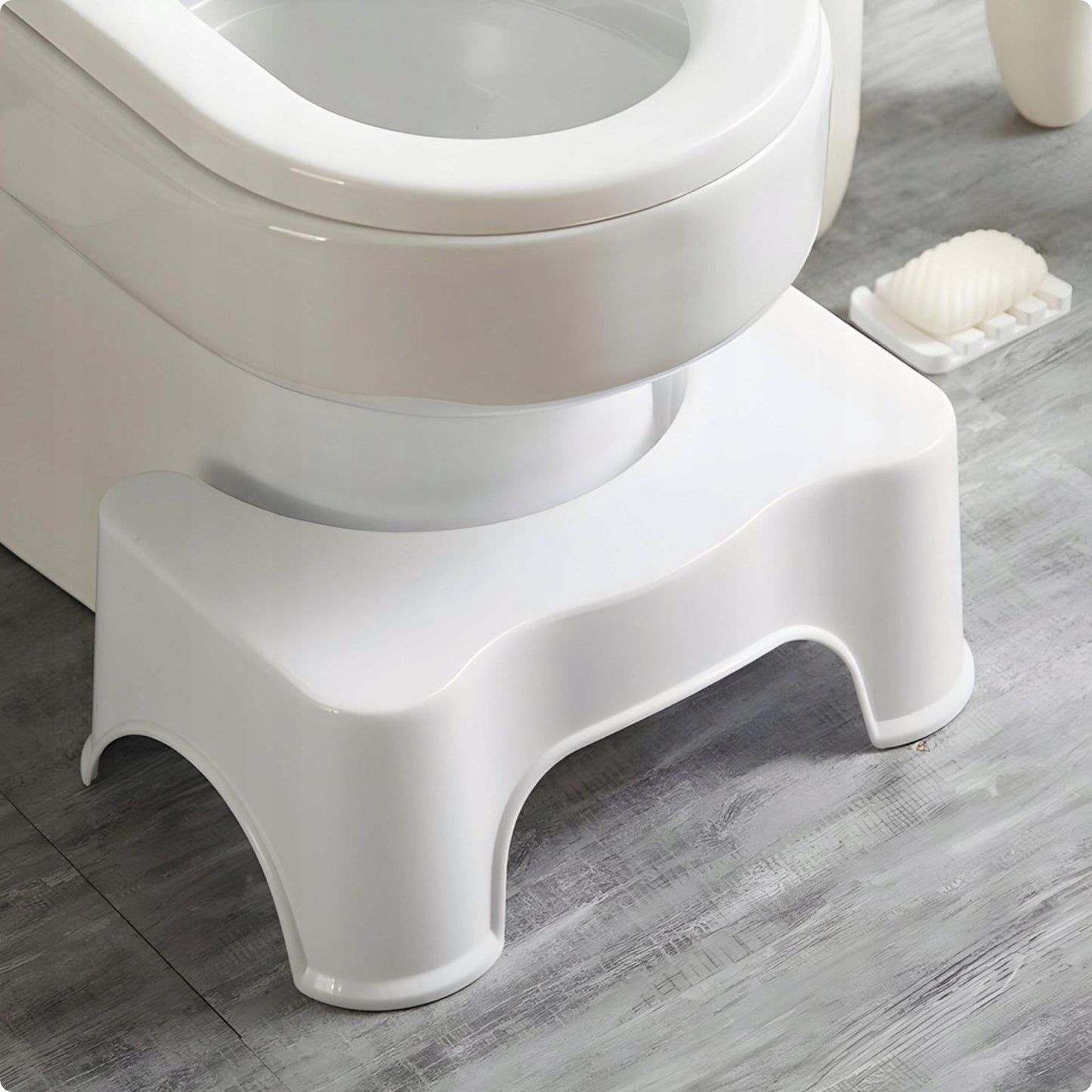 Tabouret ergonomique, 17 cm pour salle de bain et maison – vue détaillée 7