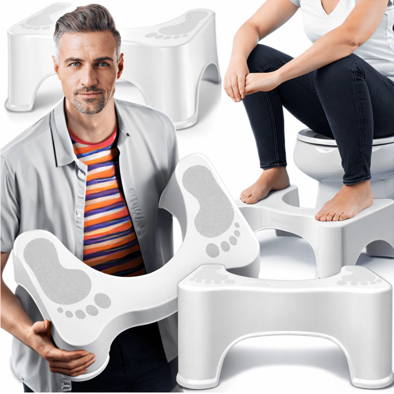 Tabouret ergonomique, 17 cm pour salle de bain et maison – vue détaillée 10