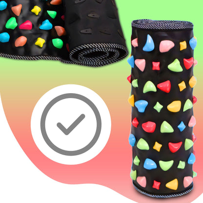 Tapis d'acupression et de relaxation, pliable pour la stimulation des pieds et du dos – vue détaillée 16