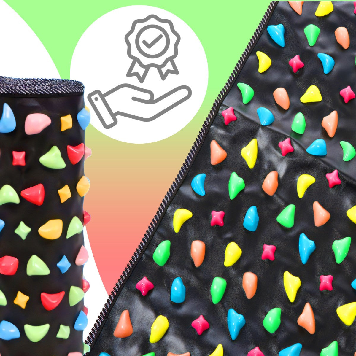 Tapis d'acupression et de relaxation, pliable pour la stimulation des pieds et du dos – vue détaillée 19
