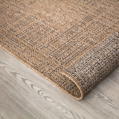 Tapis d'extérieur moderne, Beige brun pour salon et maison – vue détaillée 4