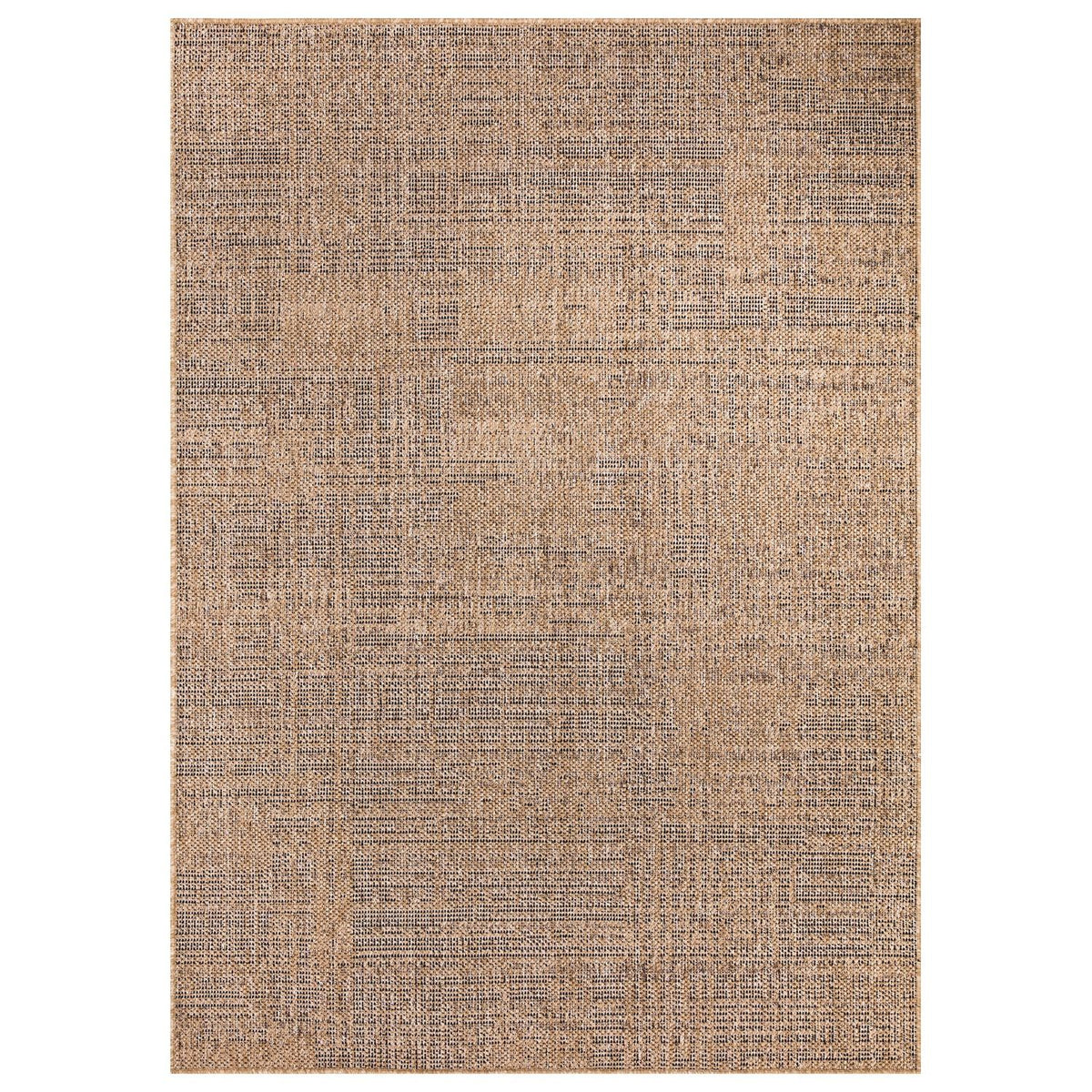 Tapis d'extérieur moderne, Beige brun pour salon et maison – vue détaillée 5
