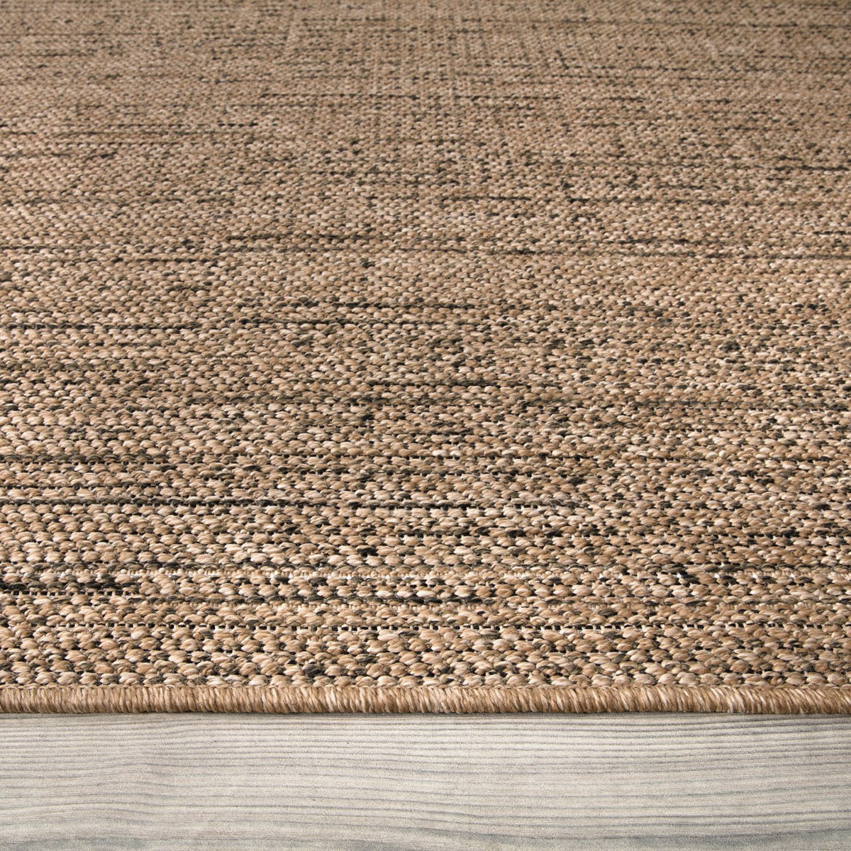 Tapis d'extérieur moderne, Beige brun pour salon et maison – vue détaillée 8