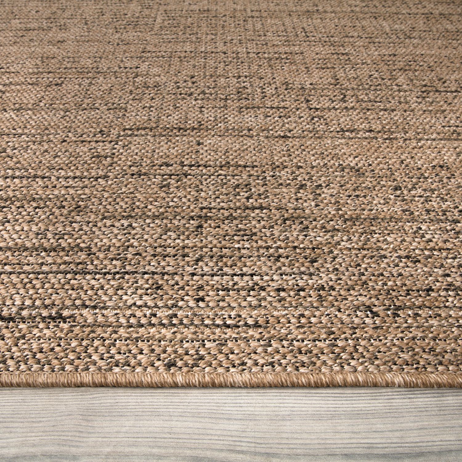 Tapis d'extérieur moderne, Beige brun pour salon et maison – vue détaillée 8