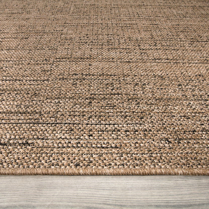 Tapis d'extérieur moderne, Beige brun pour salon et maison – vue détaillée 8