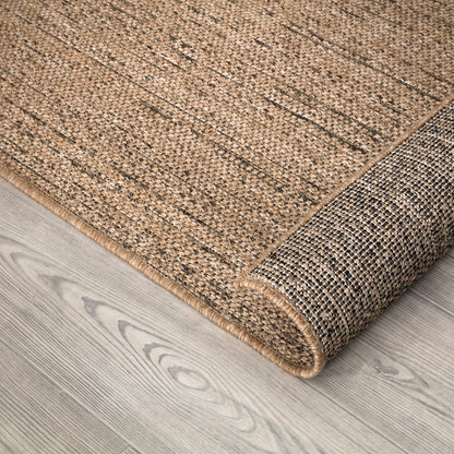 Tapis d'extérieur moderne, Beige brun pour salon et maison – vue détaillée 9