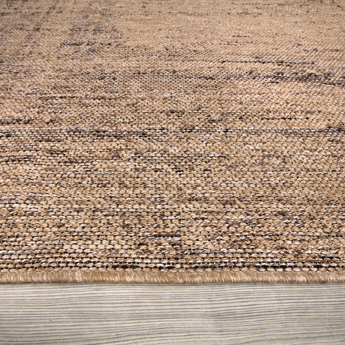 Tapis d'extérieur moderne, Beige brun pour salon et maison – vue détaillée 13