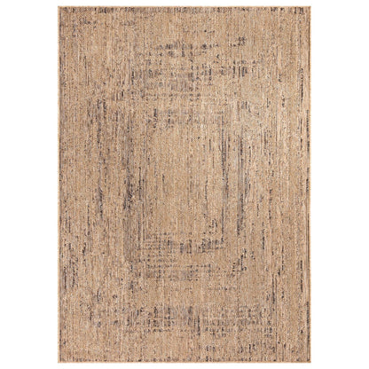 Tapis d'extérieur moderne, Beige brun pour salon et maison – vue détaillée 15