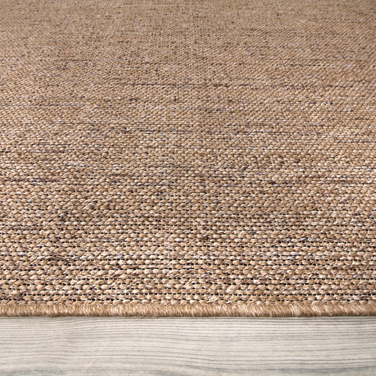 Tapis d'extérieur moderne, Beige brun pour salon et maison – vue détaillée 17