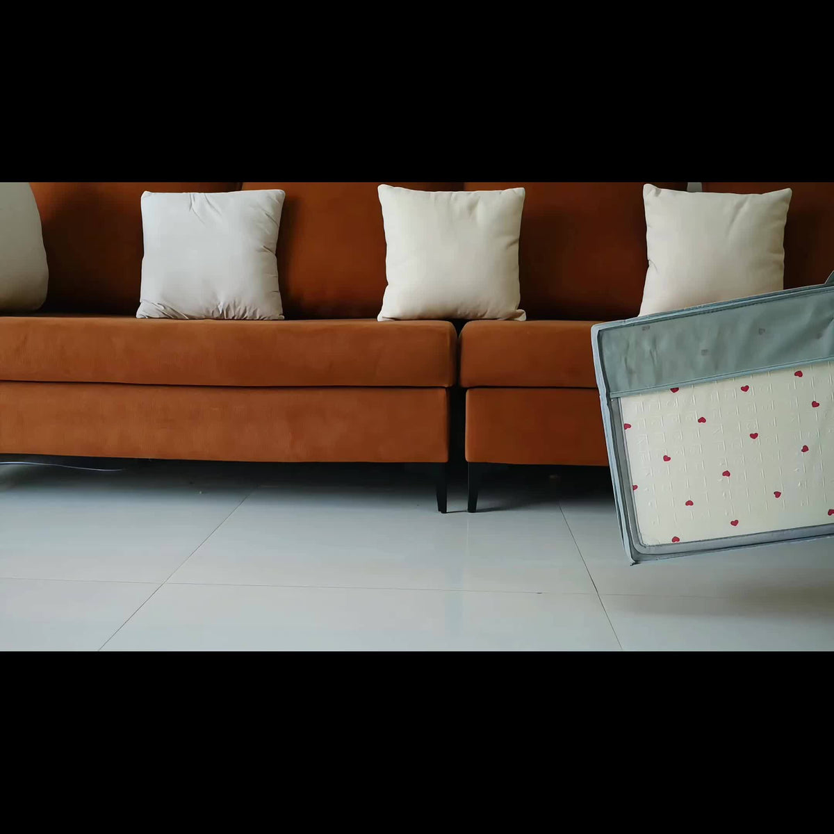 Tapis de jeu double face, pliable pour camping et voyage – vue détaillée 9