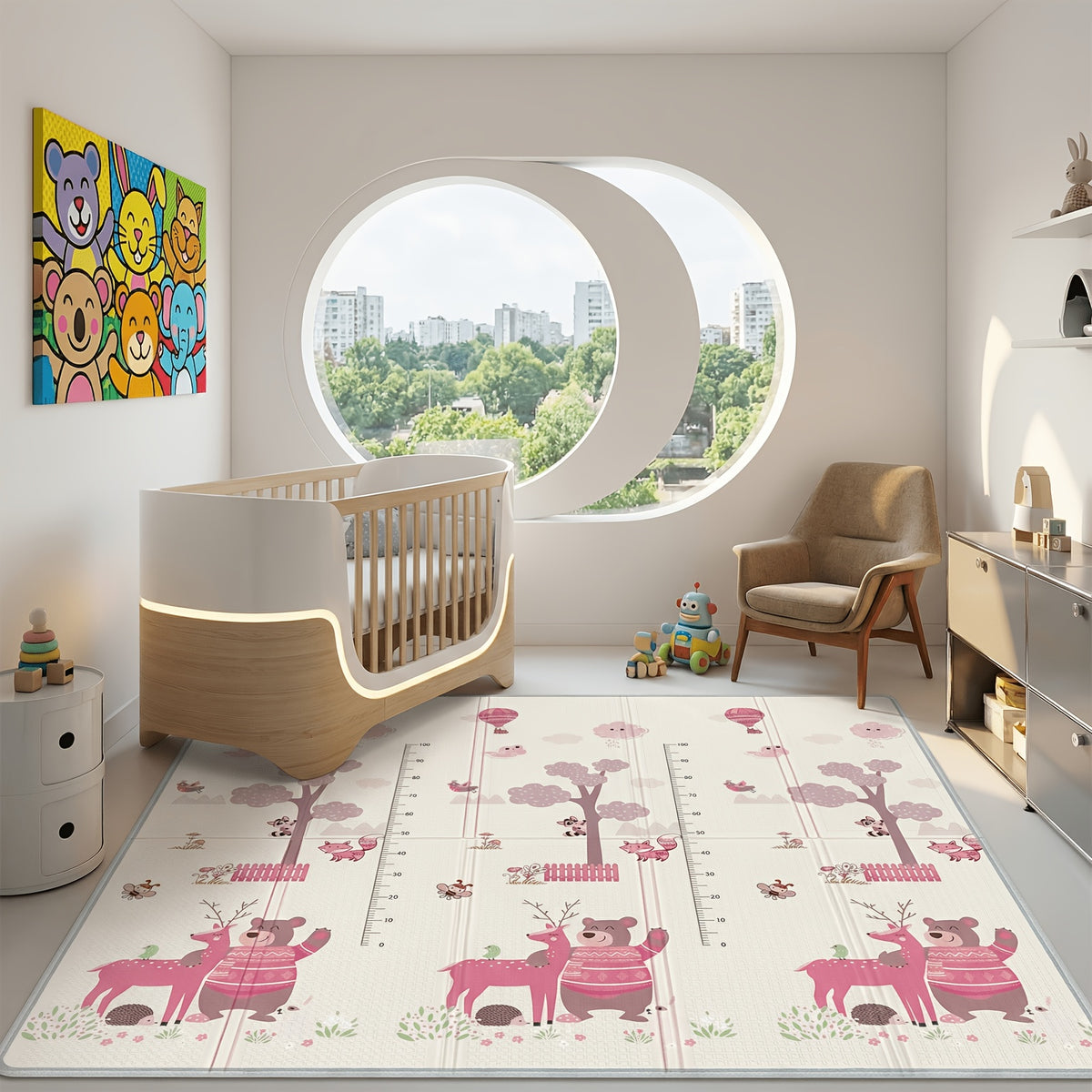 Tapis de jeux, 180 cm * 150 cm pour tout espace et salle de jeux – vue détaillée 4