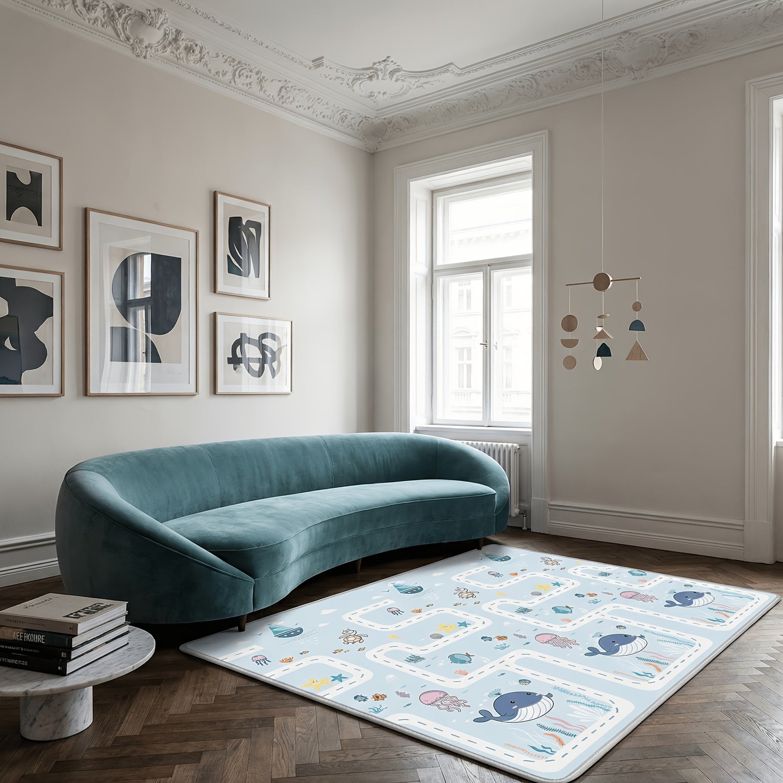 Tapis de jeux, 180 cm * 150 cm pour tout espace et salle de jeux – vue détaillée 5