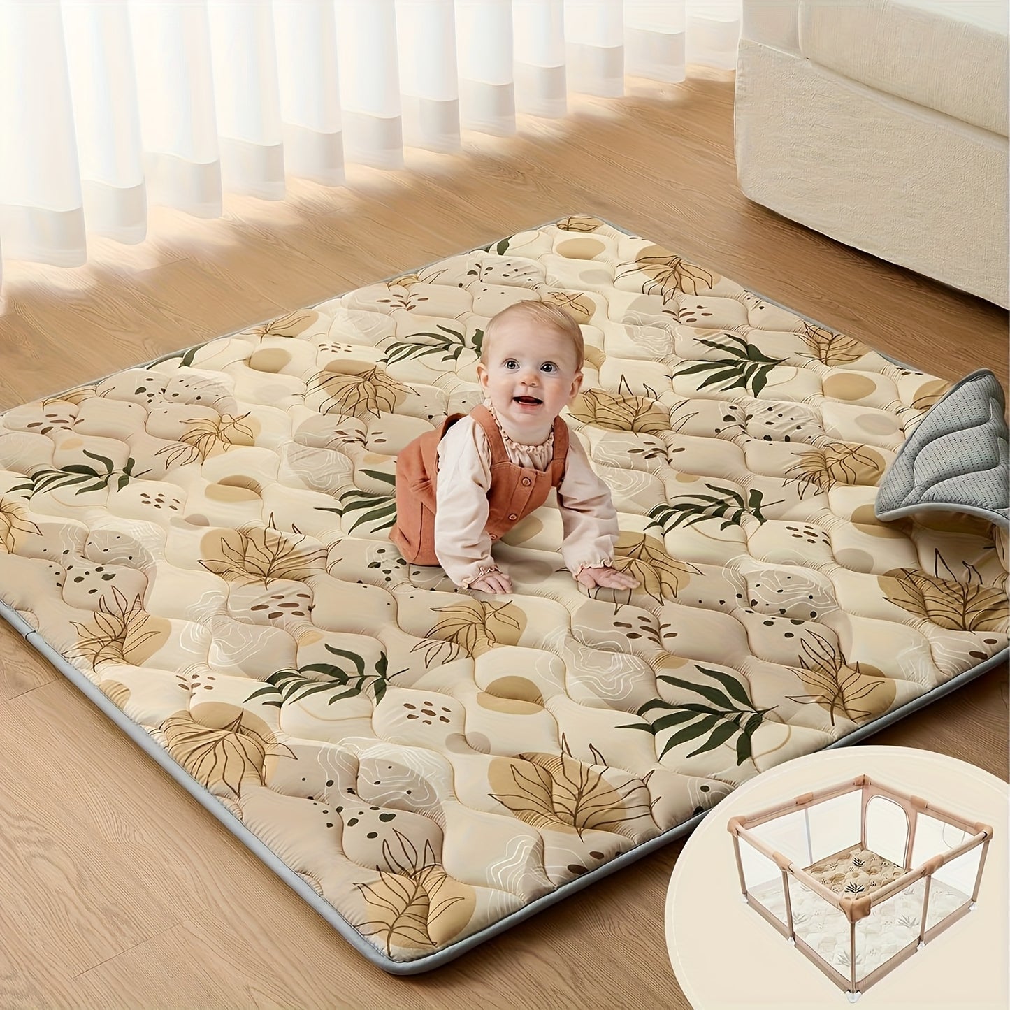 Tapis de jeux, pliable pour enfants et bébés – vue détaillée 3
