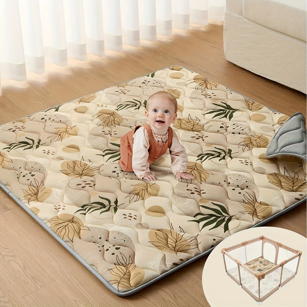 Tapis de jeux, pliable pour enfants et bébés – vue détaillée 3