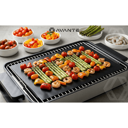 tapis réutilisables en Téflon, noir pour grillades et préparer viande – vue détaillée 2