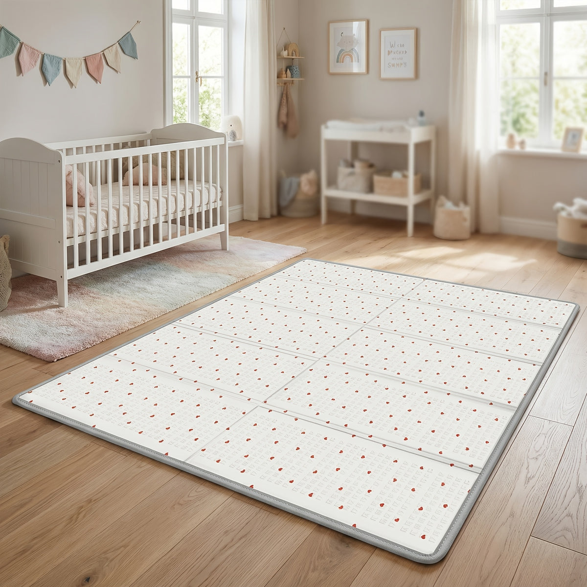 Tapis XPE Grande Taille, 200*180 CM/78.74*70.87 '' pour salon et maison – vue détaillée 5