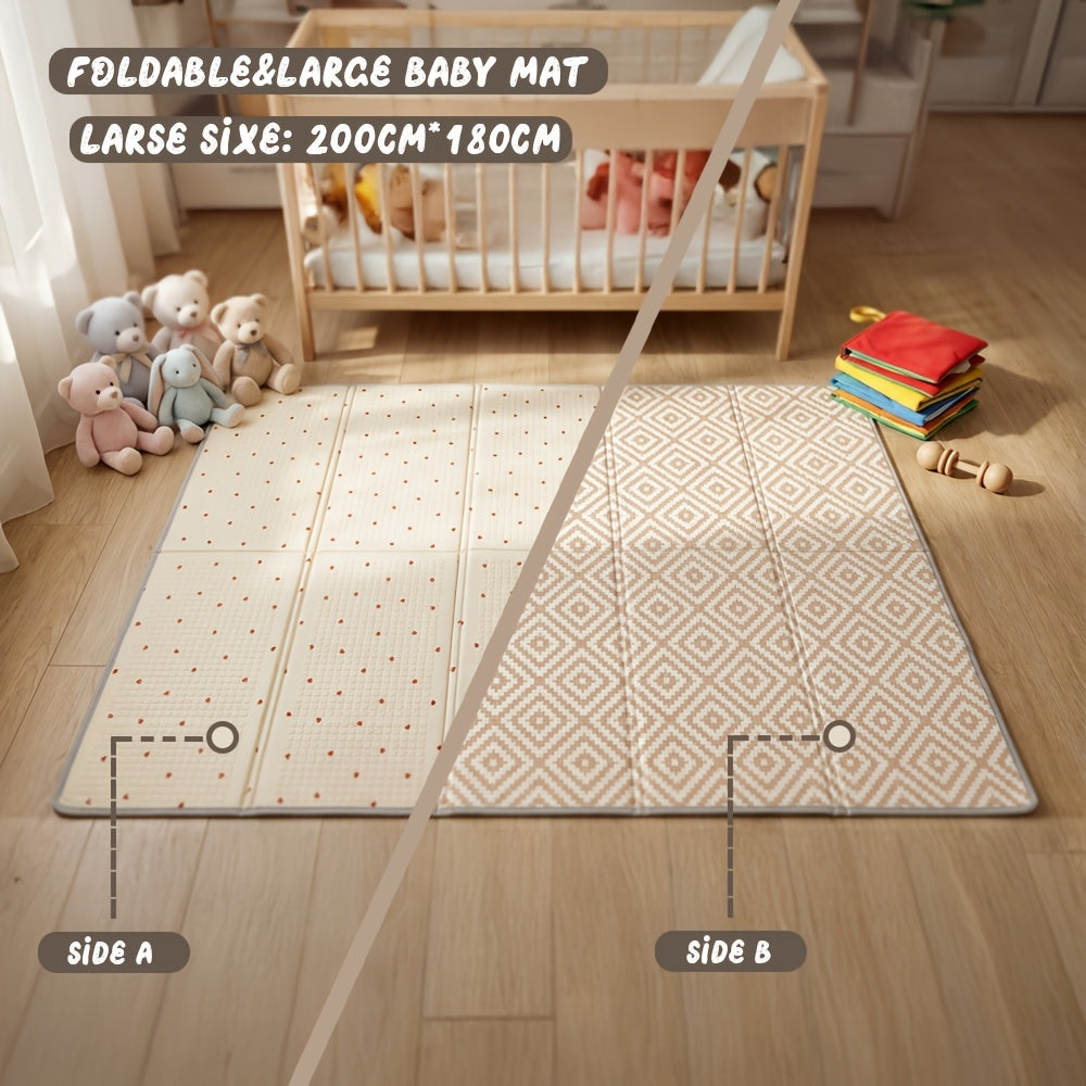 Tapis XPE Grande Taille, 200*180 CM/78.74*70.87 '' pour salon et maison – vue détaillée 9
