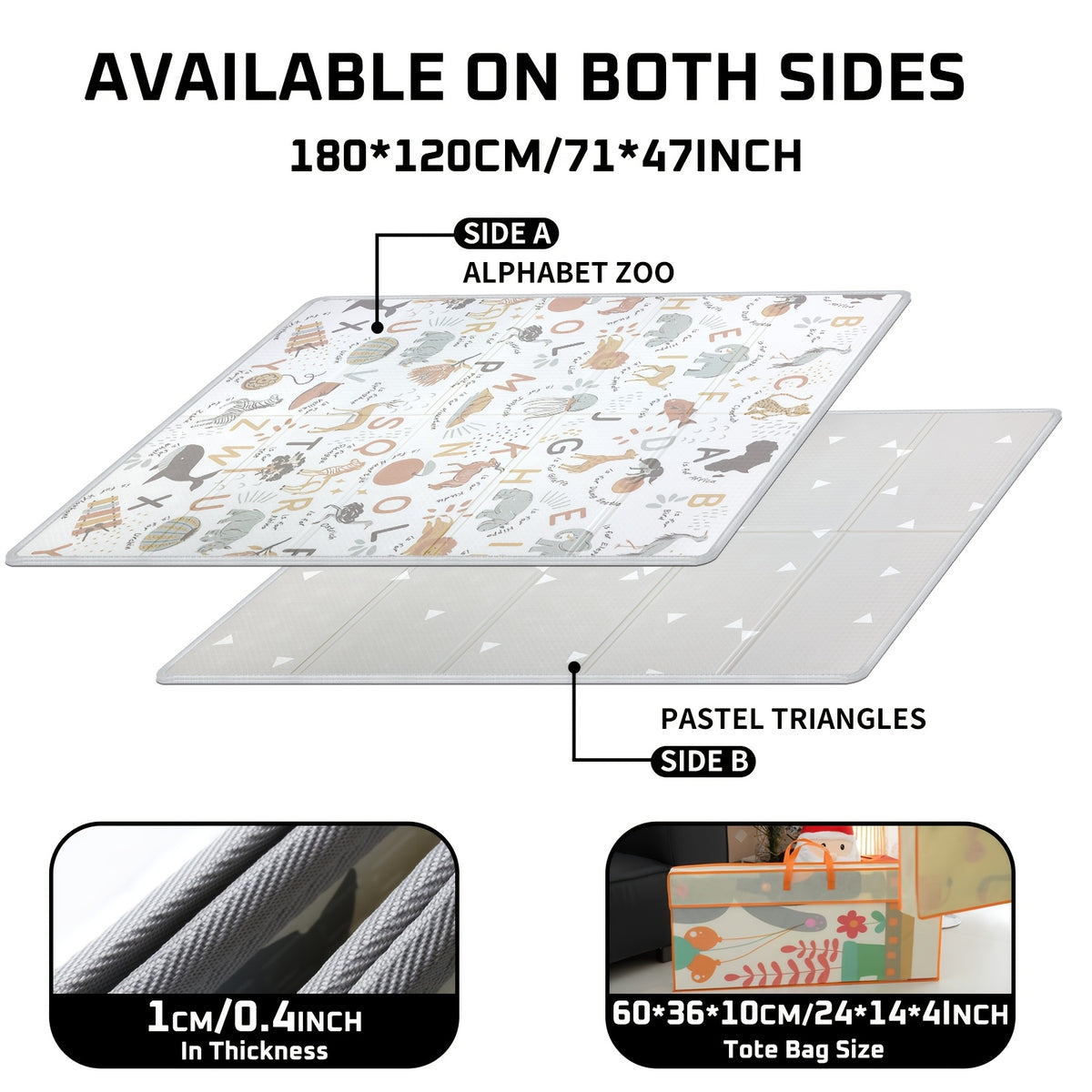 Tapis XPE Spacieux, 200,66x180,34 cm pour une Valeur à Long Terme et une Utilisation Simple – vue détaillée 6
