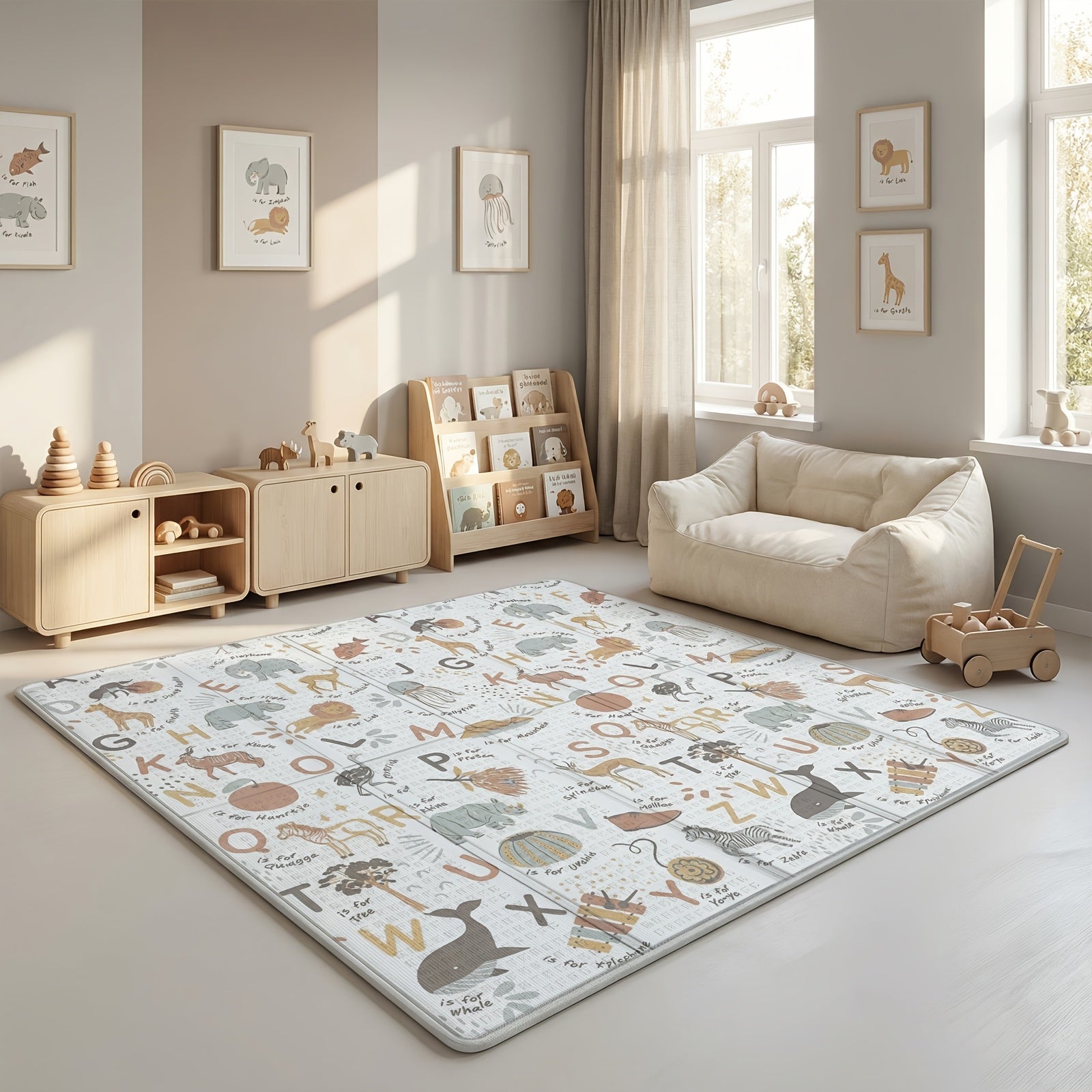 Tapis XPE Spacieux, Animal+Triangle pour une valeur à long terme et un plaisir facile – vue détaillée 4