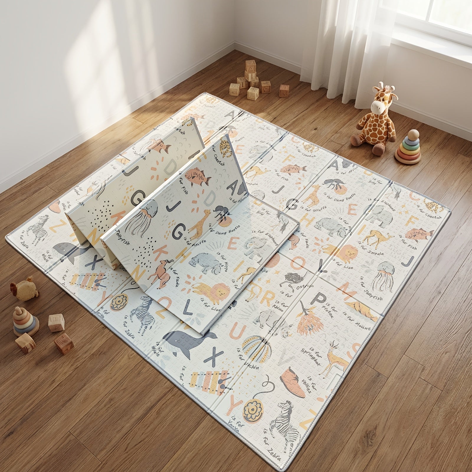 Tapis XPE Spacieux, Animal+Triangle pour une valeur à long terme et un plaisir facile – vue détaillée 5