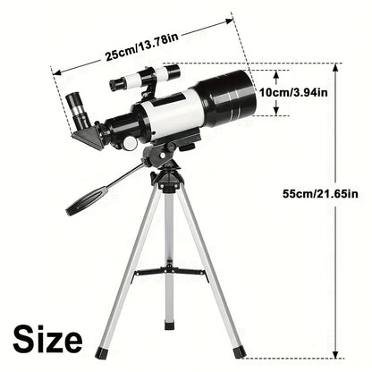 Télescope Haute Puissance 150X, 70 mm pour camping et voyage – vue détaillée 2