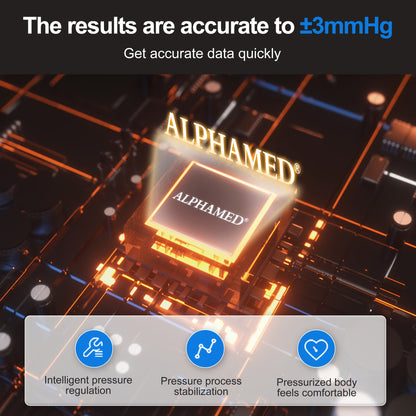 Tensiomètre numérique LED ALPHAMED, rechargeable pour véhicule et déplacements – vue détaillée 12