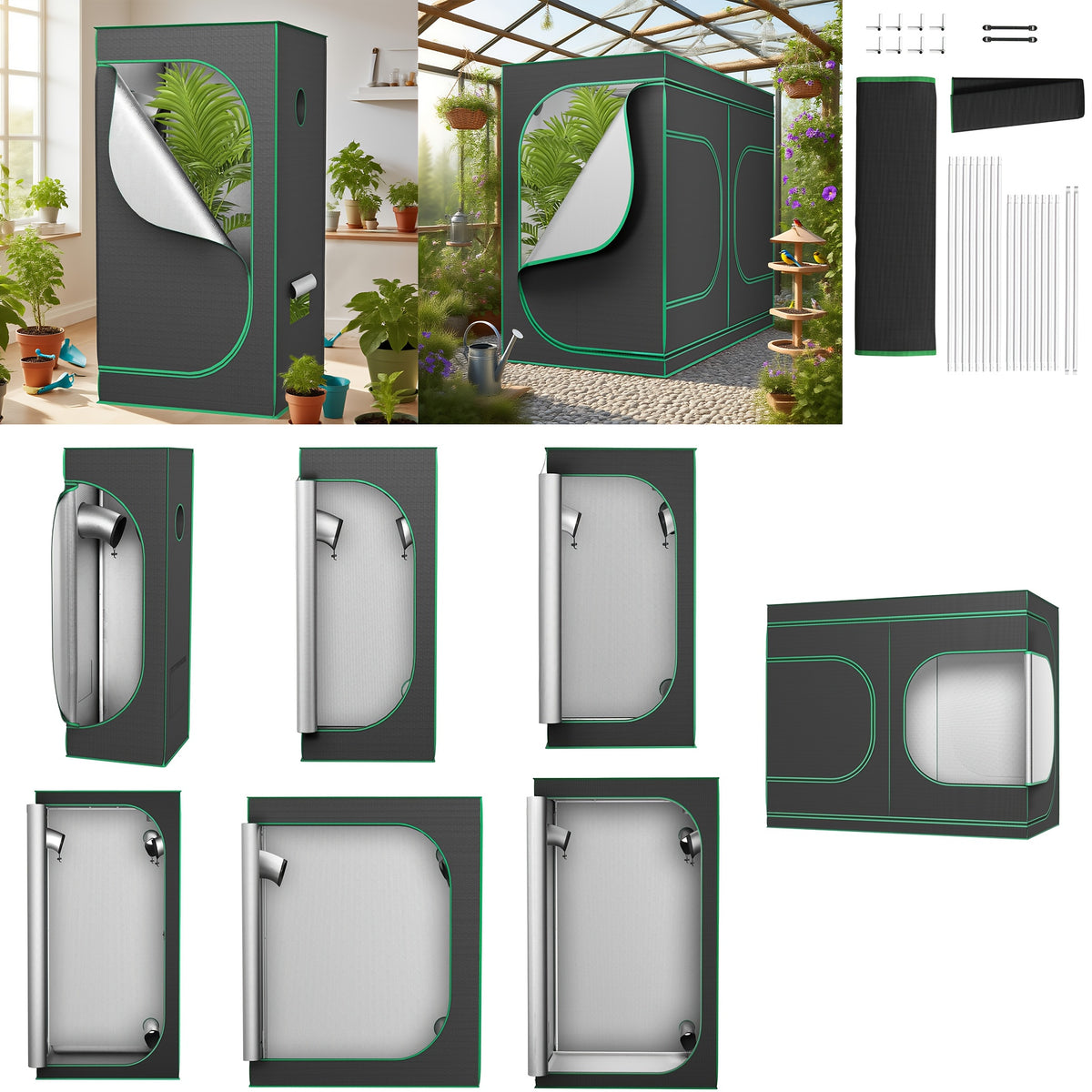 Tente de culture pour jardin et terrasse – vue principale