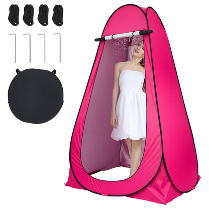 Tente de toilette extérieure, Vert D'enfer pour salle de bain et maison – vue principale