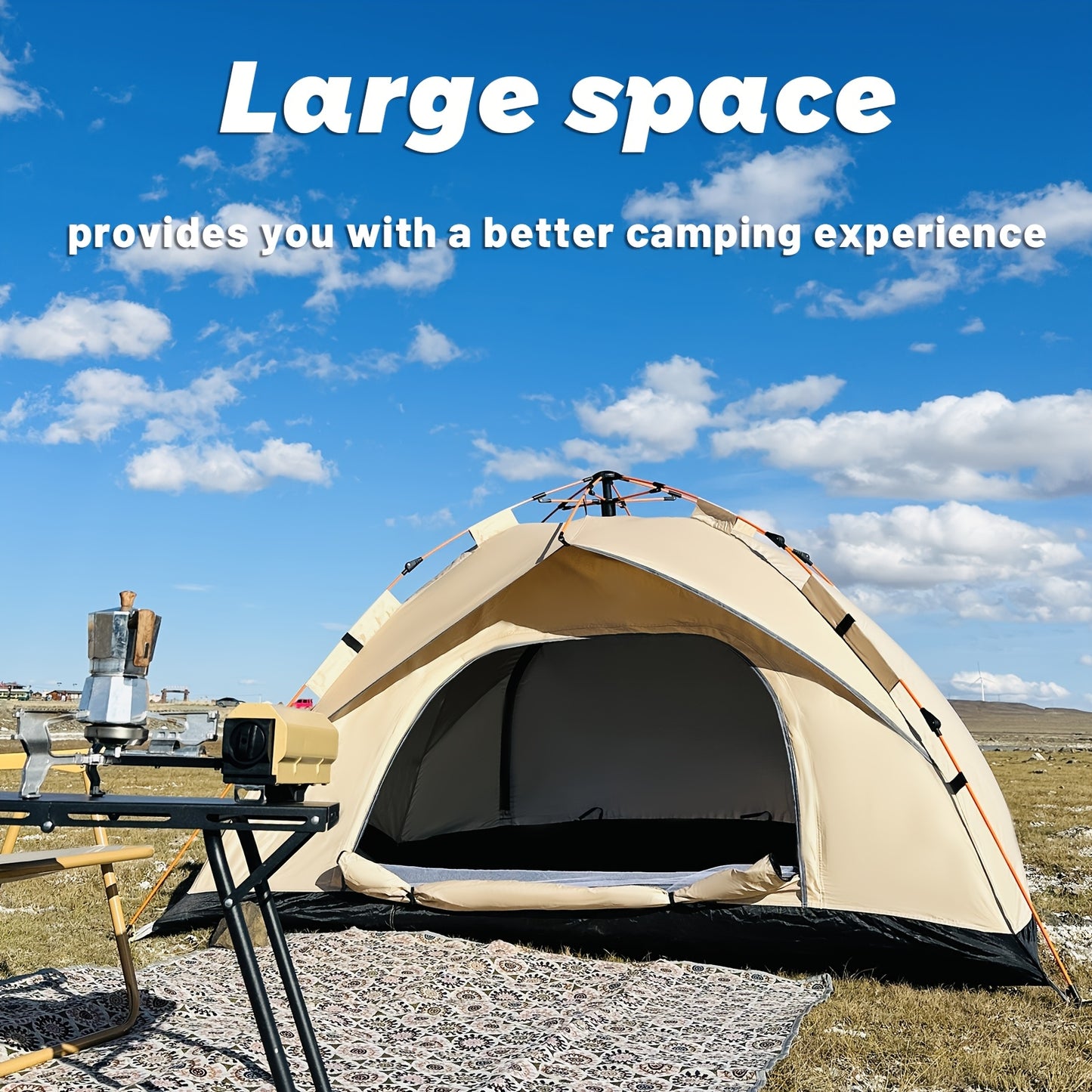 Tentes de Camping, Or Des Sables Mouvants pour camping et voyage – vue détaillée 18