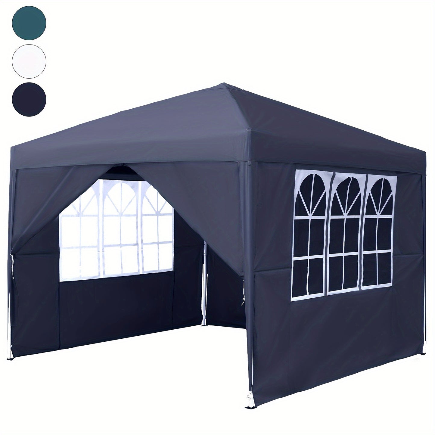 Tentes dépliables, 3x3m pour jardin et terrasse – vue principale