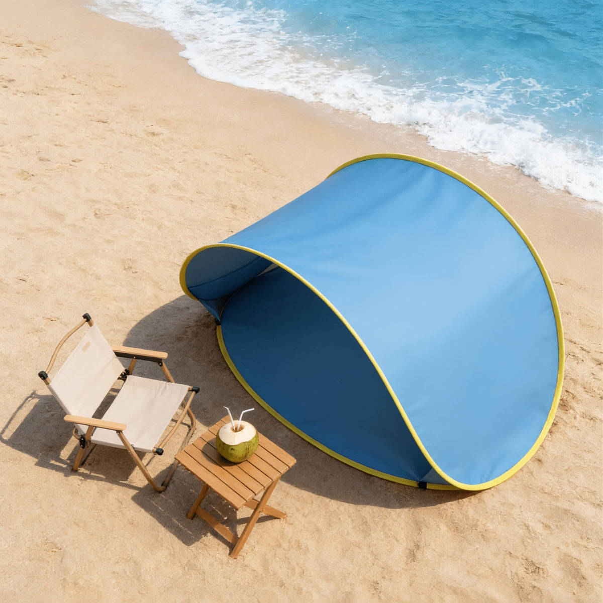 Tentes dépliables, rose pour camping et voyage – vue détaillée 7