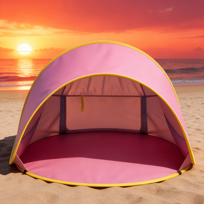 Tentes dépliables, rose pour camping et voyage – vue détaillée 8
