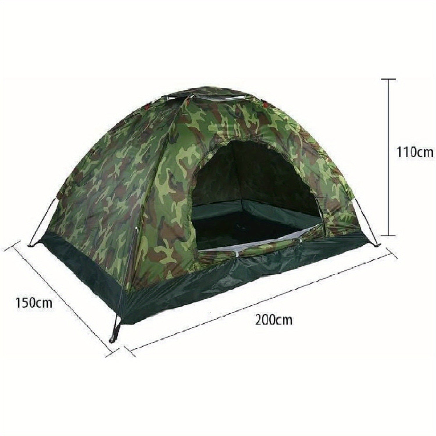 Tiendre de Camping Pop-Up pour camping et voyage – vue détaillée 2