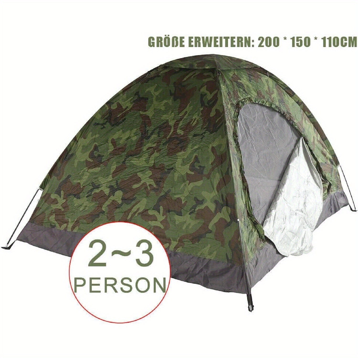 Tiendre de Camping Pop-Up pour camping et voyage – vue détaillée 3