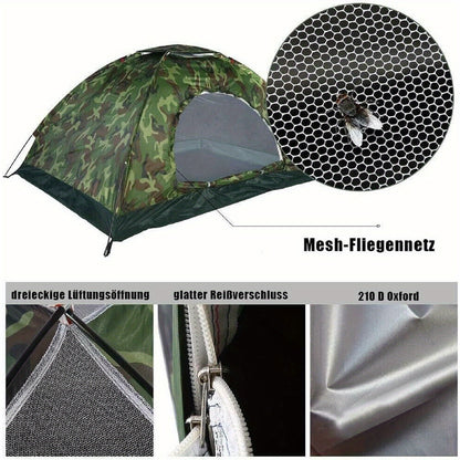 Tiendre de Camping Pop-Up pour camping et voyage – vue détaillée 4
