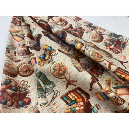Tissu de couture, coton pour loisirs créatifs et quotidien – vue détaillée 2