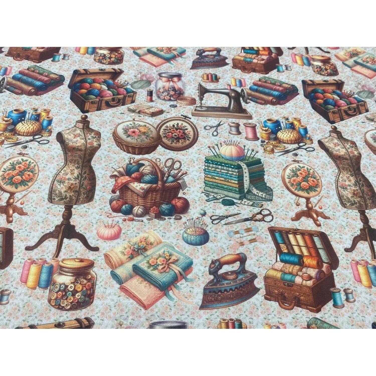 Tissu de couture, coton pour loisirs créatifs et quotidien – vue détaillée 3