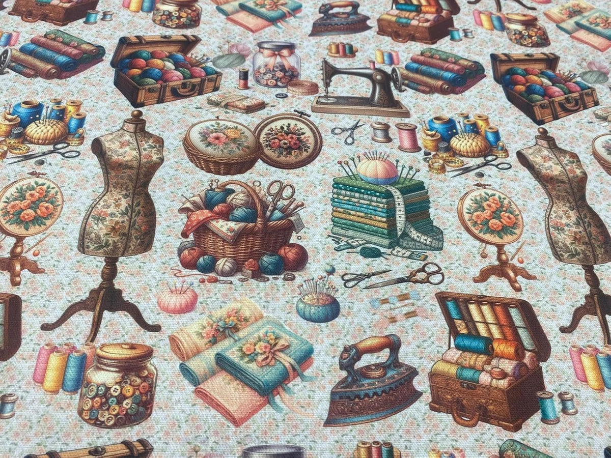Tissu de couture, coton pour loisirs créatifs et quotidien – vue détaillée 5
