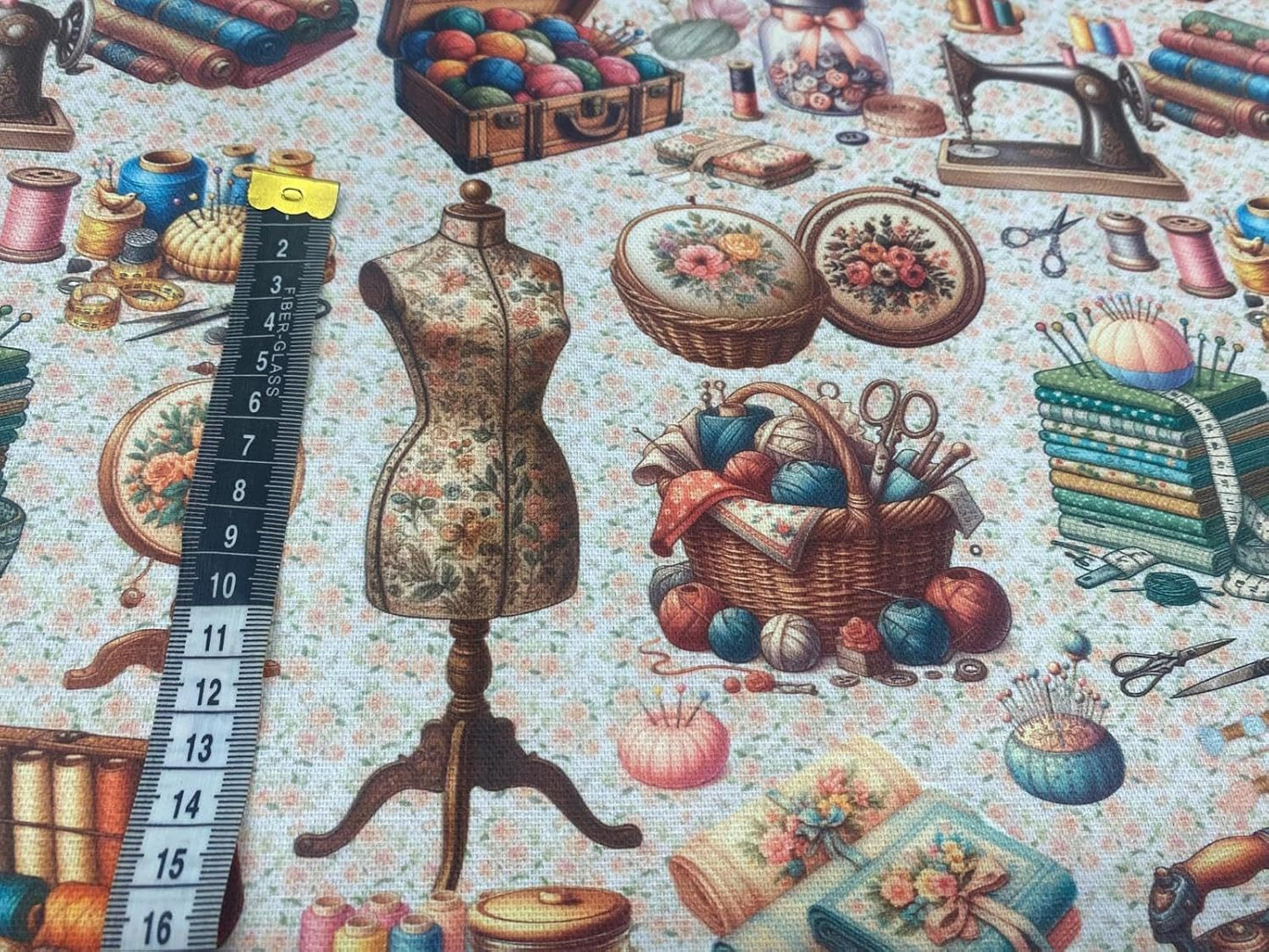 Tissu de couture, coton pour loisirs créatifs et quotidien – vue détaillée 6