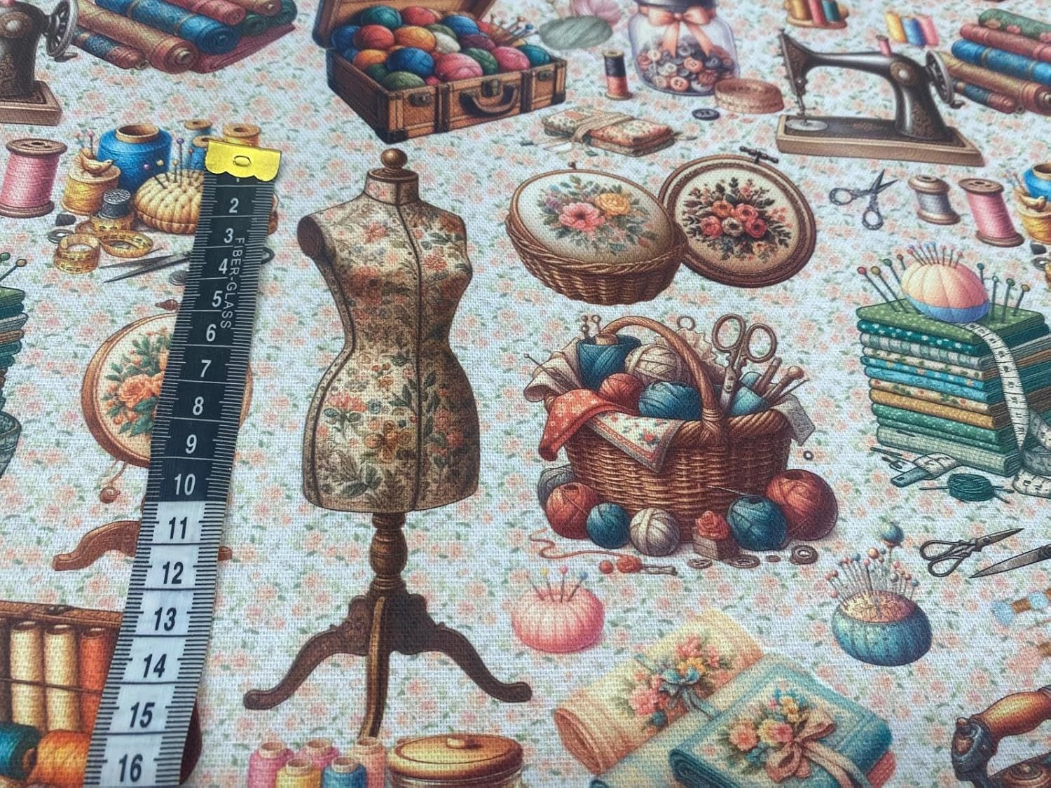 Tissu de couture, coton pour loisirs créatifs et quotidien – vue détaillée 6