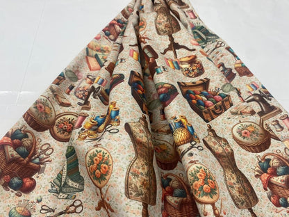 Tissu de couture, coton pour loisirs créatifs et quotidien – vue détaillée 7