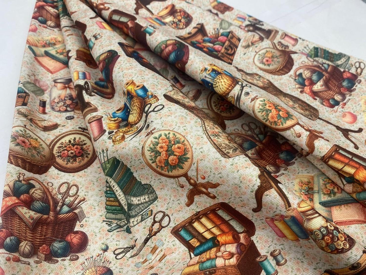 Tissu de couture, coton pour loisirs créatifs et quotidien – vue détaillée 8
