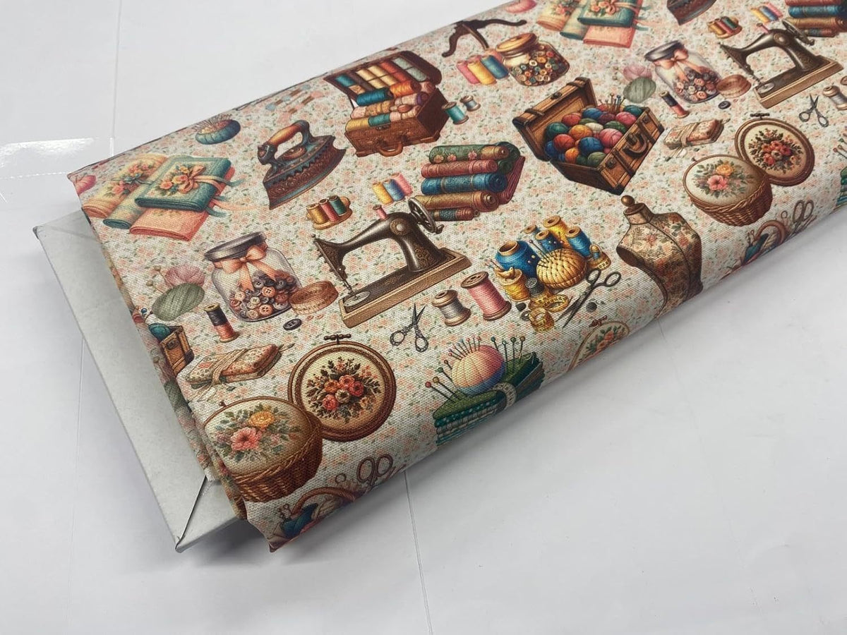 Tissu de couture, coton pour loisirs créatifs et quotidien – vue détaillée 9